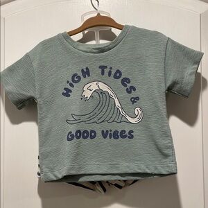 Little Planet by Carter’s High Tides & Good Vibes Kids set size 6m